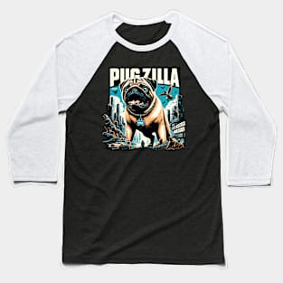 Pugzilla Baseball T-Shirt